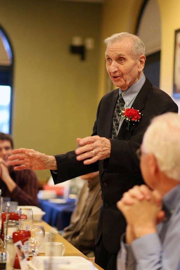 Grandfather of the Bright Mailbox founder at age 90
